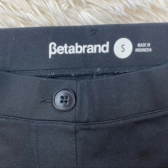Betabrand Boot-Cut Classic Dress Pant Yoga Pants (Black) - Picture 5 of 12